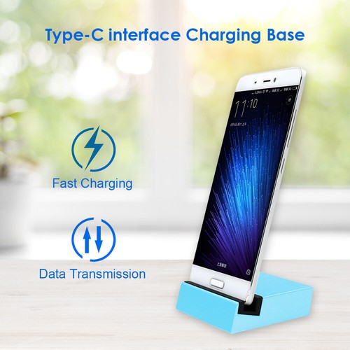 Soporte de alimentación para teléfono con base tipo C para Huawei Xiaomi Mi 4C DE - Imagen 5 de 18