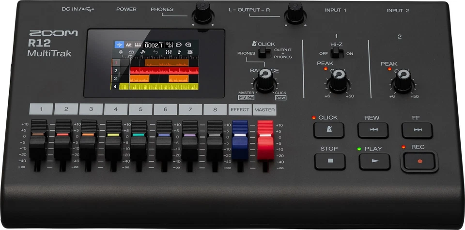 Zoom R12 MultiTrak Recorder with Touchscreen Make Offer Authorized Dealer!! - Image 2 of 4