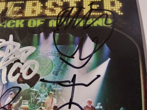 Down With Webster - Back of My Hand Group Autographed Limited Press Promo CD - Picture 4 of 7