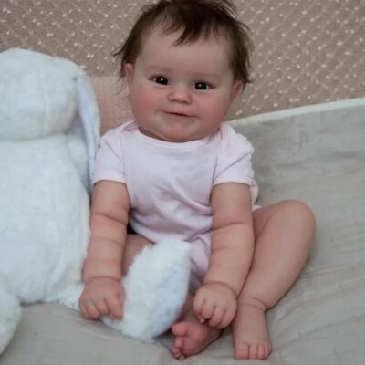 19'' Reborn Baby Doll Maddie Soft Body Newborn Girl Baby Lifelike 3D Skin Gift