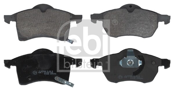 Febi Bilstein 16232 Brake Pad Set, Disc Brake For Chevrolet Opel Vauxhall-image