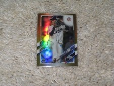 2021 Topps Chrome NPB Gold Refractor Takeru Sasaki #34/50 READ