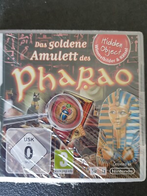 Das goldene Amulett des Pharao (Nintendo DS, 2010) Hidden Objects in OVP NEU