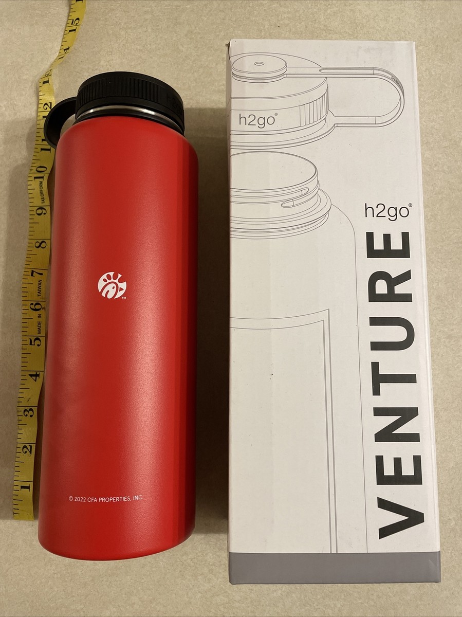 Chick-fil-A Water Bottle Venture h2go Wide Mouth 40oz, 11