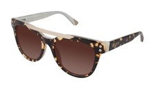 Gwen Stefani L.A.M.B. LA508 Tortoise  Gold Frame / Brown Tinted Lens Sunglasses