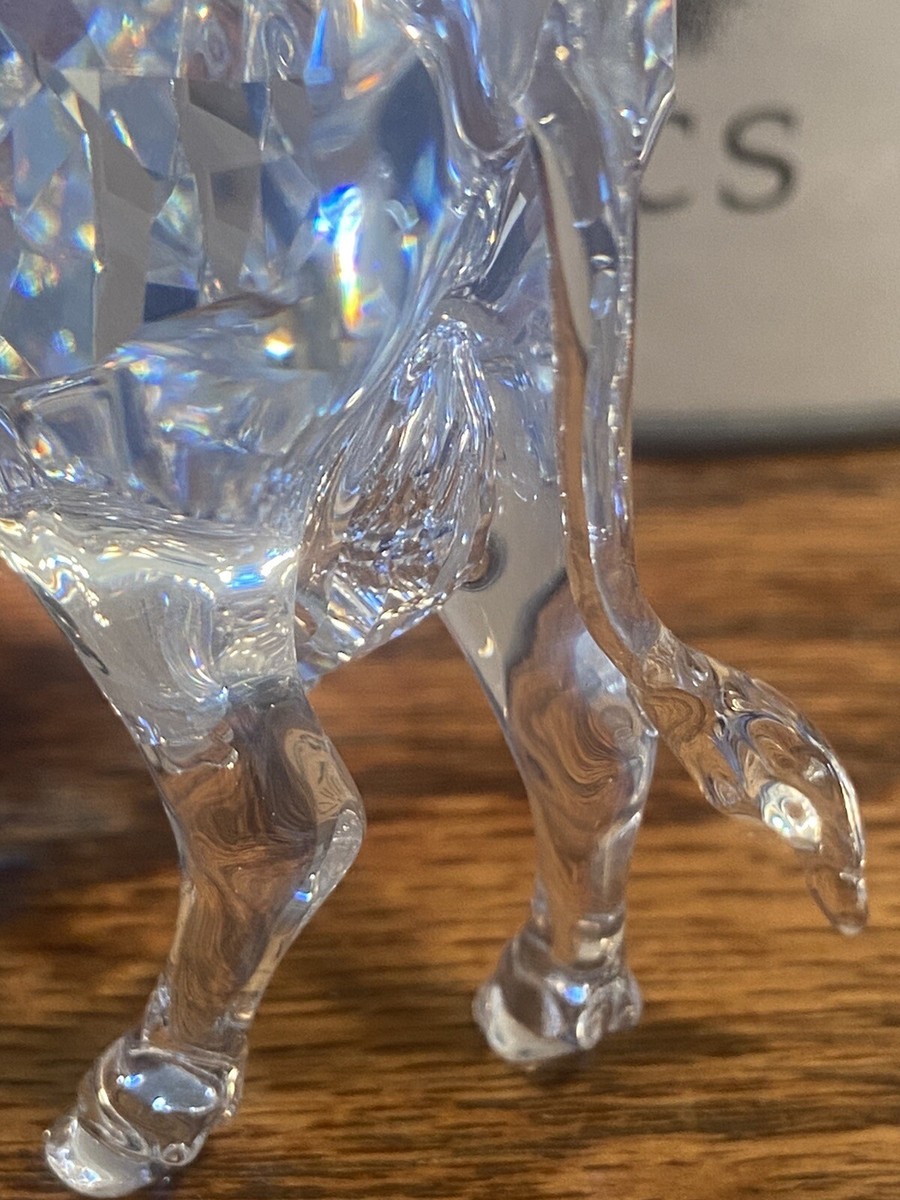 SWAROVSKI スワロフスキー バッファロー クリスタル アニマル 牛 SWAROVSKI CRYSTAL GLASS COW FIGURINE PERFECT | eBay