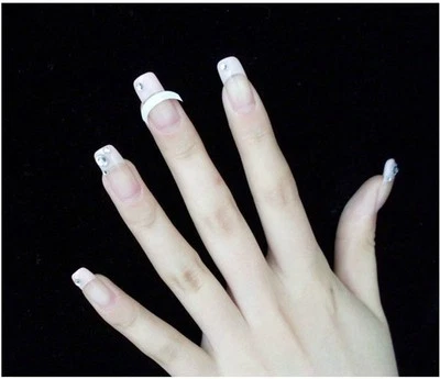 Nail Art Sticker French Tip Manicure Guides Stickers French Smile Line Half Moon