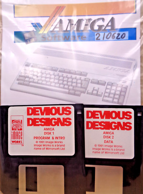 COMMODORE AMIGA -- DEVIOUS DESIGNS (iMAGE WORKS)