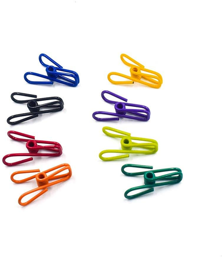 Chip Clips, Utility Pvc-Coated Steel Clip for Food Package, Chips Bag, Clothes, - Picture 7 of 12