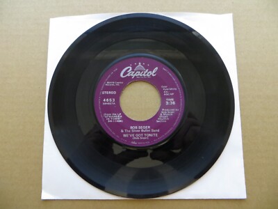 Bob Seger & The Silver Bullet Band - We've Got Tonite - 1978 Capitol 4653 7'' 45