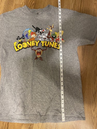 T-shirt Looney Tunes Roster grigia L - Foto 5 di 7