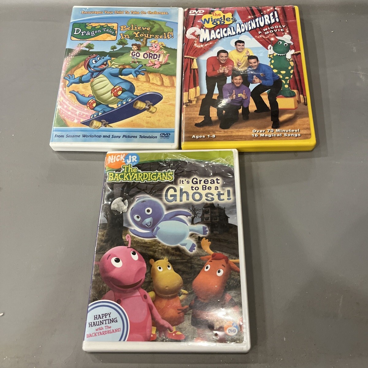 Kid's DVD Lot (Backyardigans, The Wiggles, Dragon Tales) | eBay