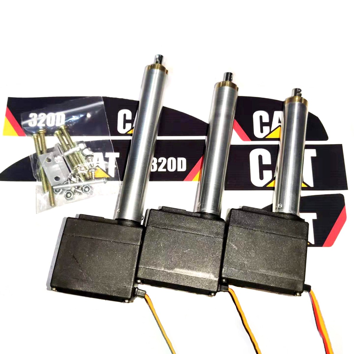 Huina Rc 3PCS Excavator Parts - Main Arm, Second Arm & Bucket Arm ...