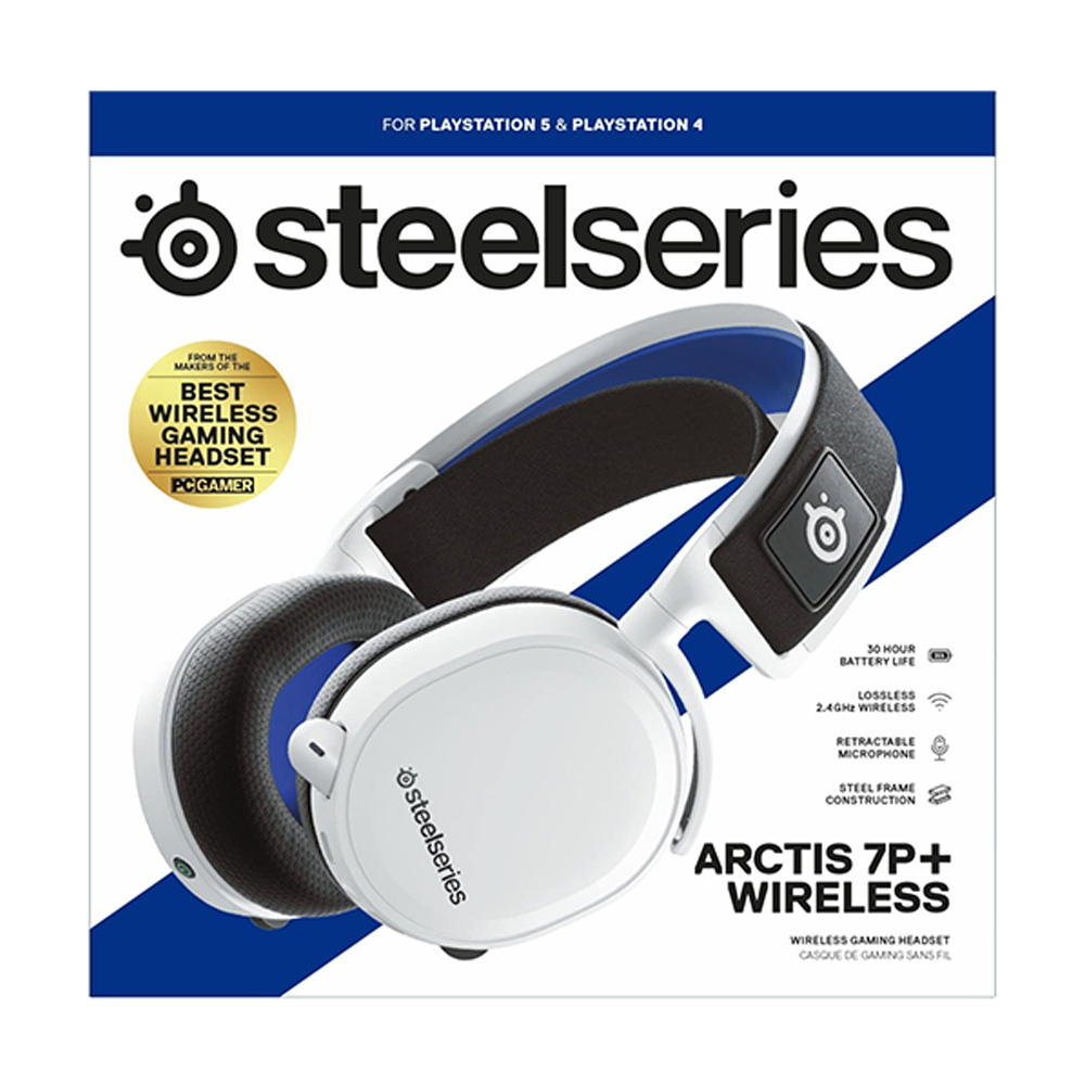 STEELSERIES Arctis 7P+ Wireless Gaming Headset Works with PS5,PS4