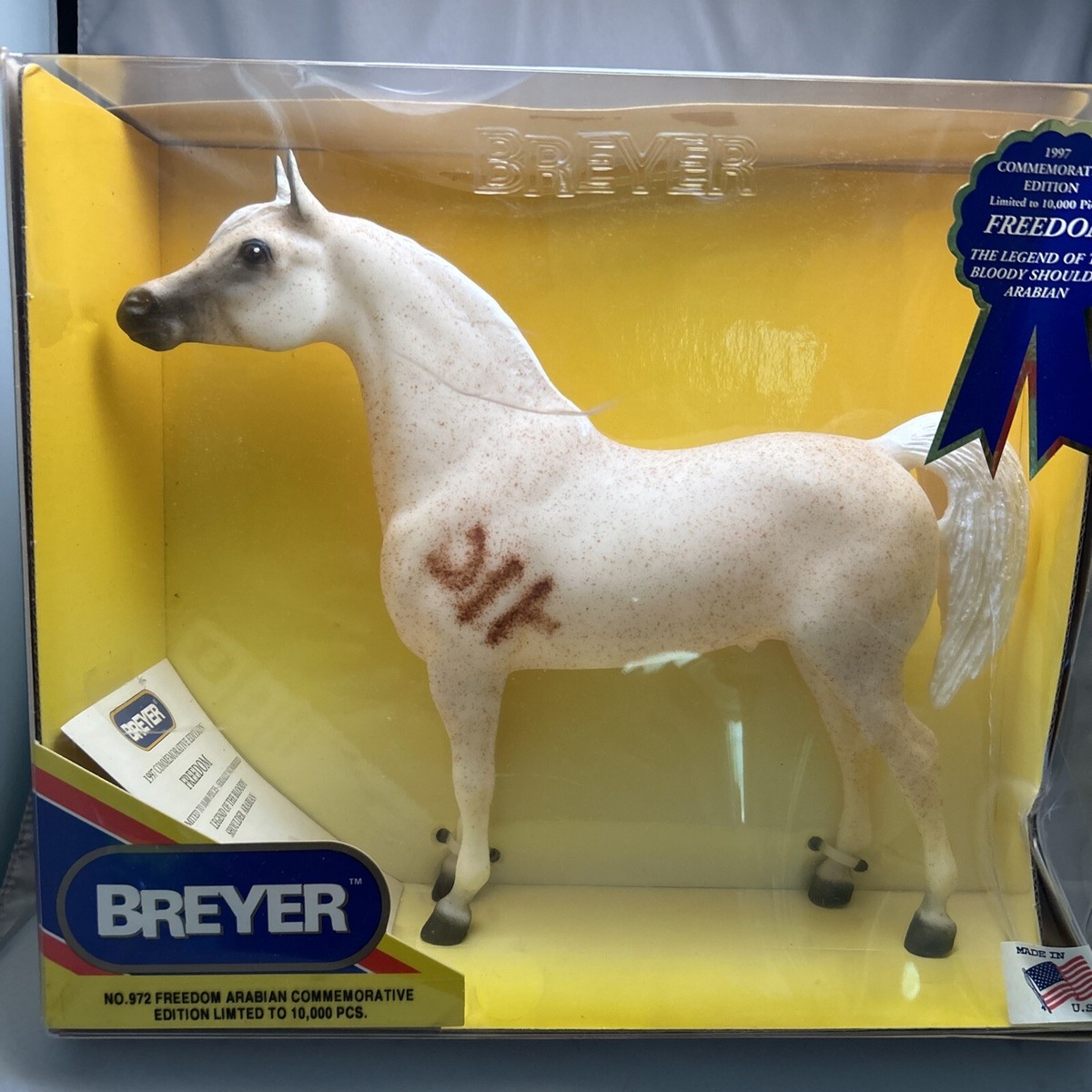 Breyer Horse #972 Freedom Proud Arabian Stallion Limit Edition
