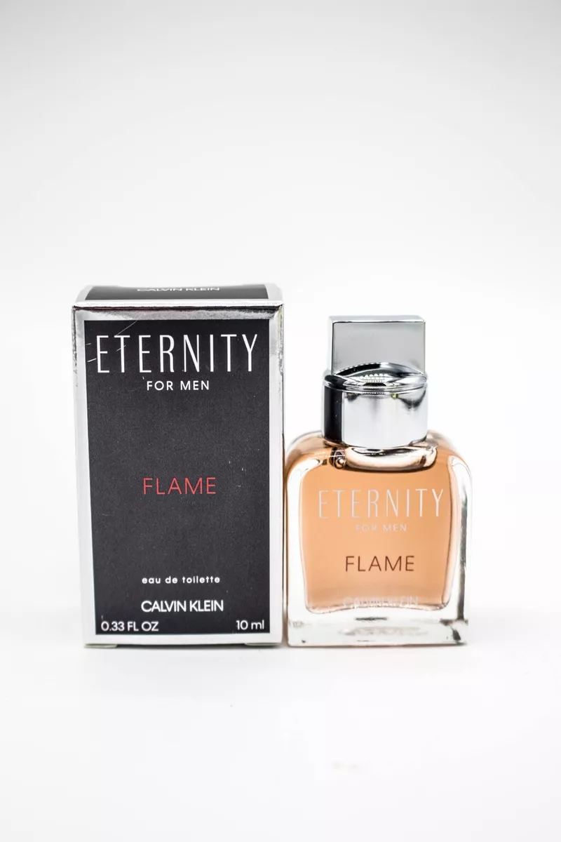 NEW | OZ IN COLOGNE ETERNITY TRAVEL KLEIN CALVIN - SPLASH BOX SIZE eBay 0.33 MEN FLAME