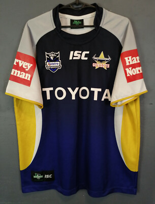 MENS RUGBY LEAGUE NORTH QUEENSLAND COWBOYS 2013 HOME SHIRT
