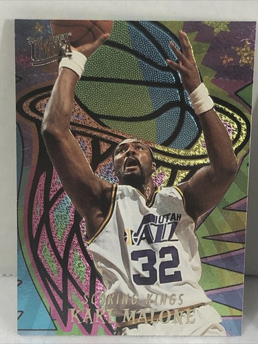 Karl Malone John Stockton Lot 94-95 Ultra Scoring Kings SP Essentials Utah Jazz! - Picture 2 of 6