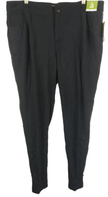 Alpine Design Damen Jeggings Schwarz   Größe 24W