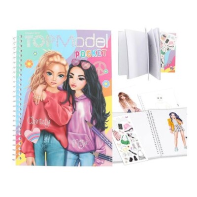 DEPESCHE - TOPMODEL POCKET MALBUCH NEU OVP