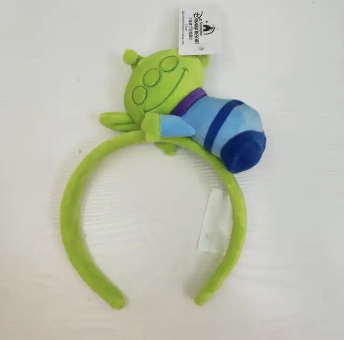 Disney Shanghai Parks Alien Sleeping Plush Ears Headband Toy  display picture 2