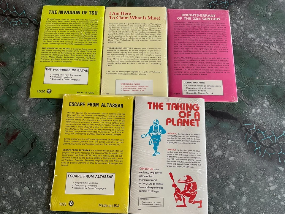 Task Force Game Lot new in shrink CERBERUS, Ultrawarrior, ARKLYRELL, more - Image 2 of 2