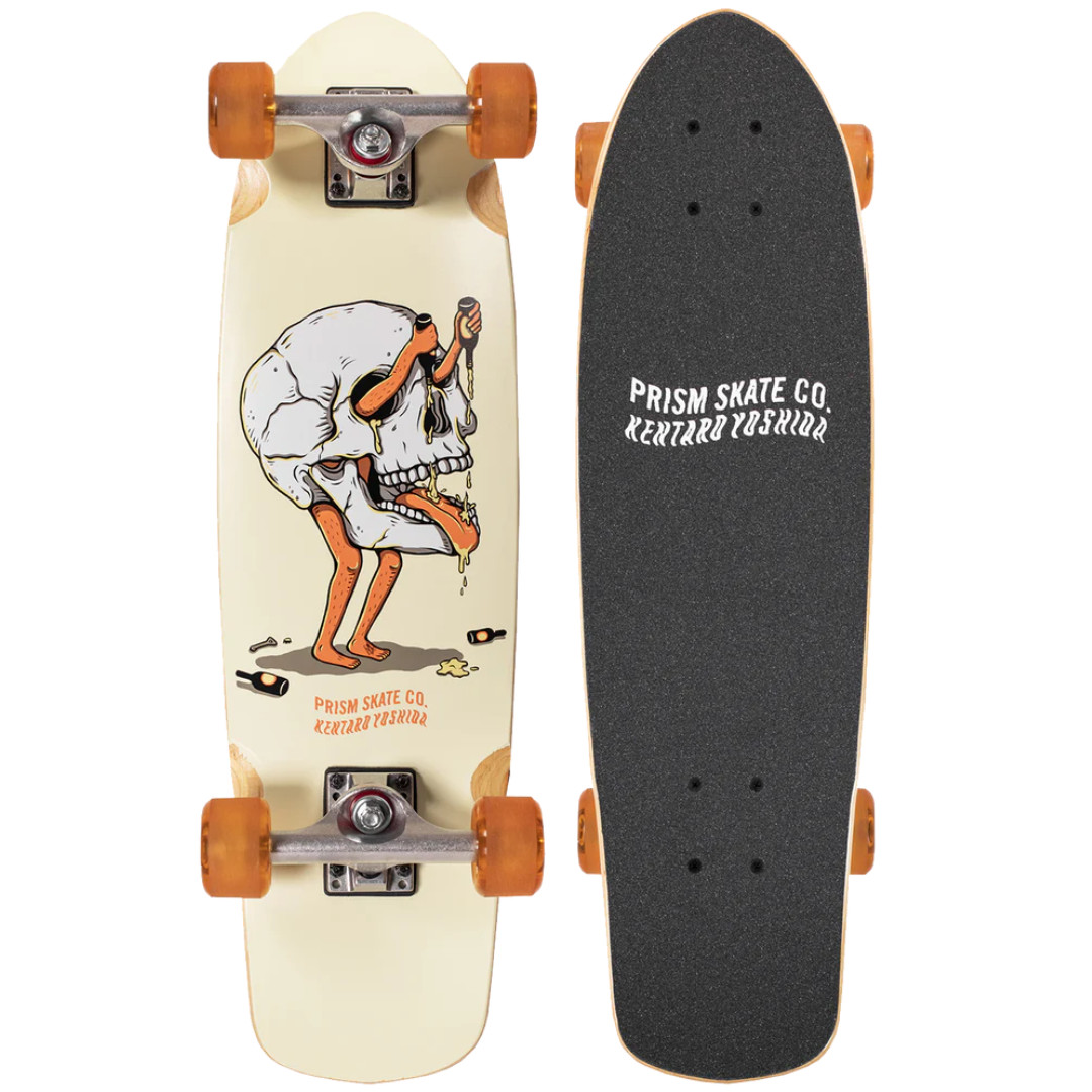 Prism Skateboards Skipper Kentaro Series 27" Cruiser Board Skateboard Complete