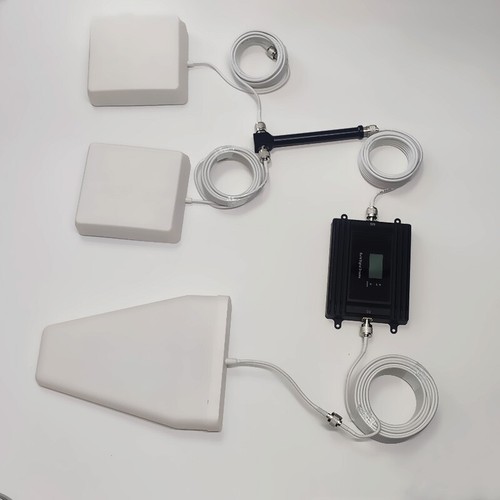 Signal Booster Additional Antenna Kits Splitter+Panel Antenna For Wider Coverage - 第 3/4 張圖片