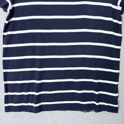 Polo Ralph Lauren Mens Shirt XL Olympic Team USA 2020 Big Pony Navy Blue Striped - Picture 6 of 15