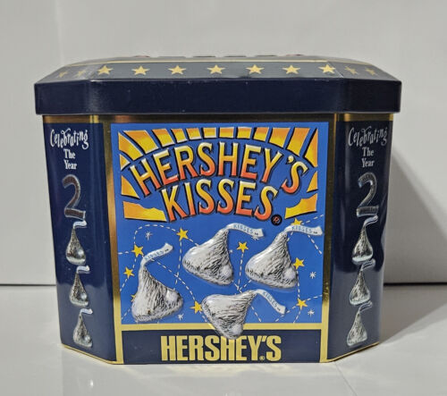1999 Hershey Kisses Millennium Series Canister #4 - Picture 2 of 8