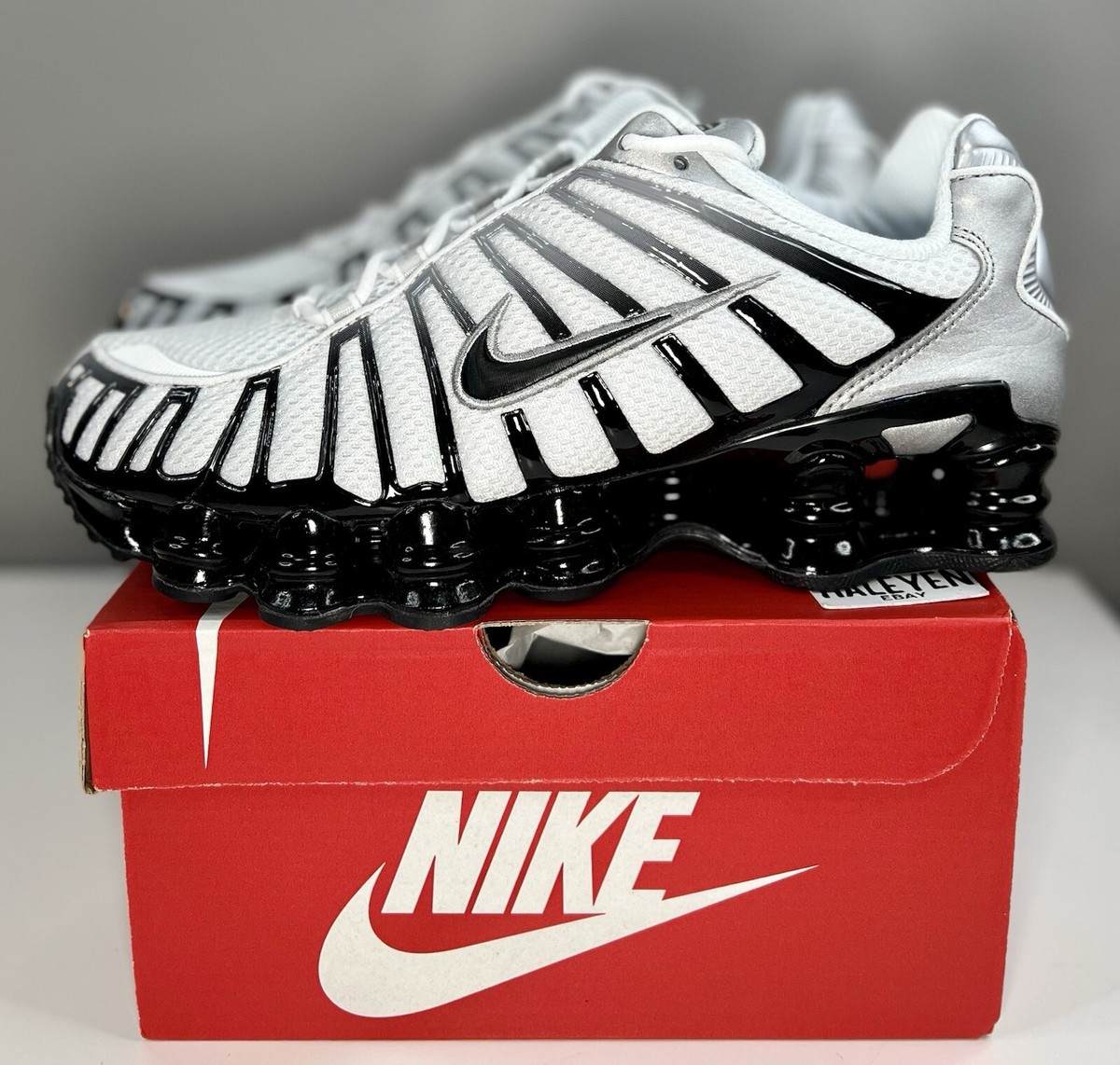 NEW Nike Shox TL 'Metallic Silver/Black' | Women Sizes 5