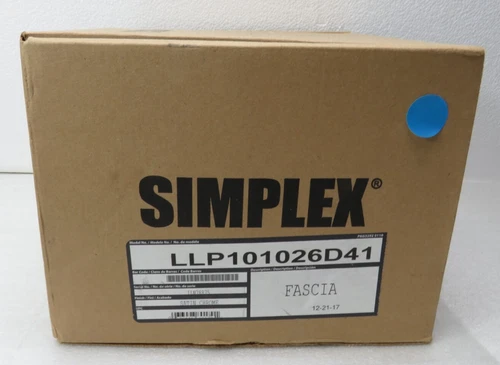 Kaba Simplex LLP101026D41 Exit Trim Pushbutton Lock w/ Lever Comb. Entry [CTPA]