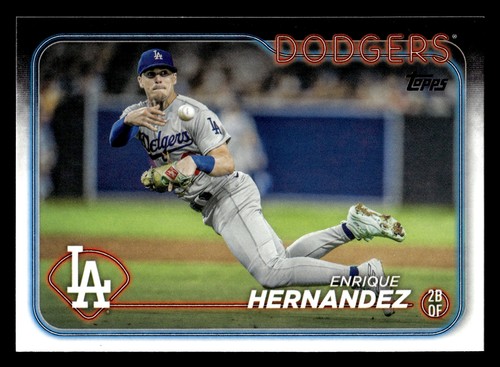 2024 Topps #398 Enrique Hernandez | Baseball Card