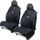 2 Black Front Vest Car Seat Covers for Toyota RAV4 Hilux Estima Avensis Verso