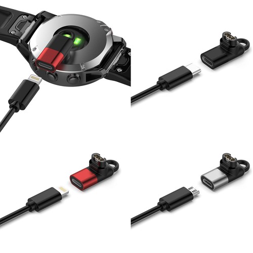 Uhr Datenübertragung Ladegerät Ladeadapter für Garmin forerunner 265/265S