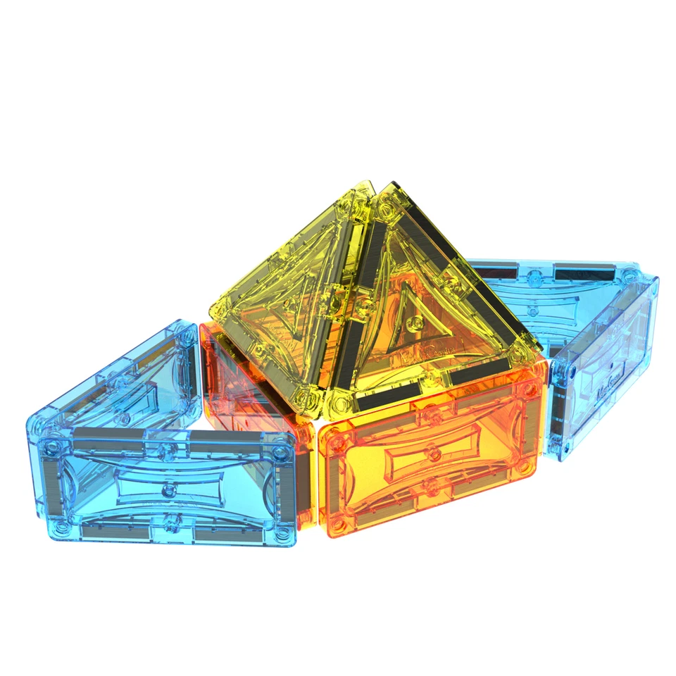 Magnet Tiles NEW Mag-Genius Magna Award Winning Building Magnetic Toy 199pc - Image 4 of 4