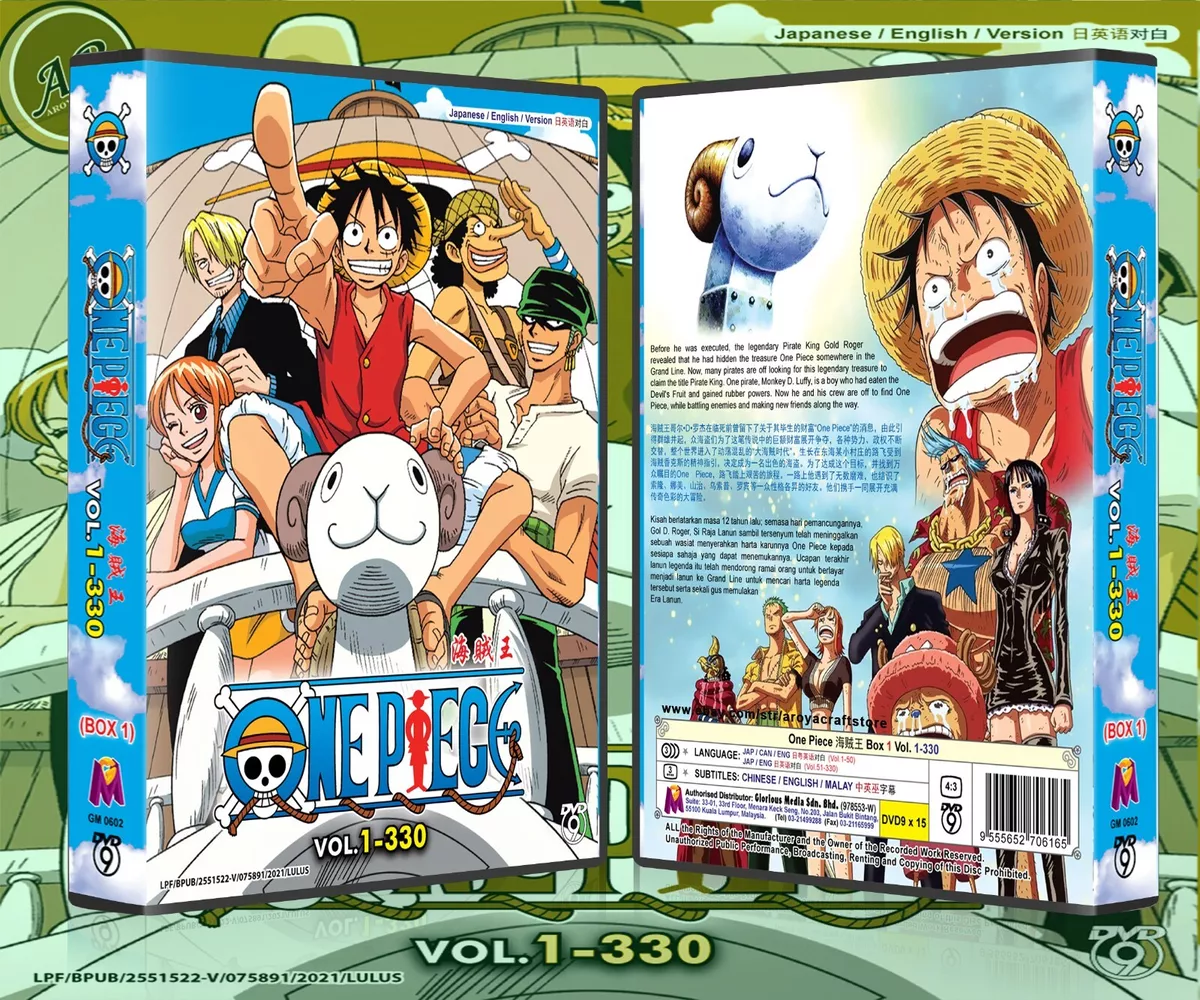 Anime One Piece Collection DVD TV Series 3 Boxset (EPS 1-1027