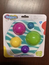 Brand New!! 2022 JUST PLAY FIDGETZ PUSH N POP TOY Ages 3+ Multicolor Fidget Toy