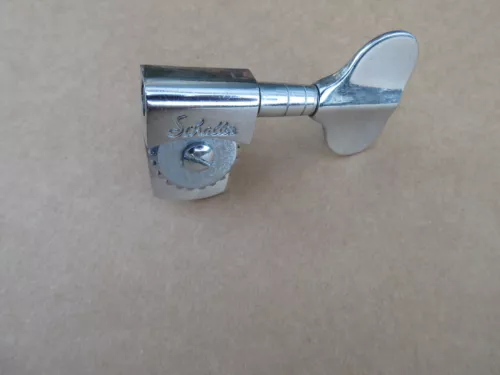 Single Vintage 1979 80s 90 Schaller Bass Guitar Tuner Peavey Fender Replacement