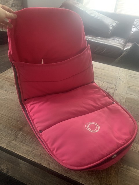 bugaboo footmuff pink