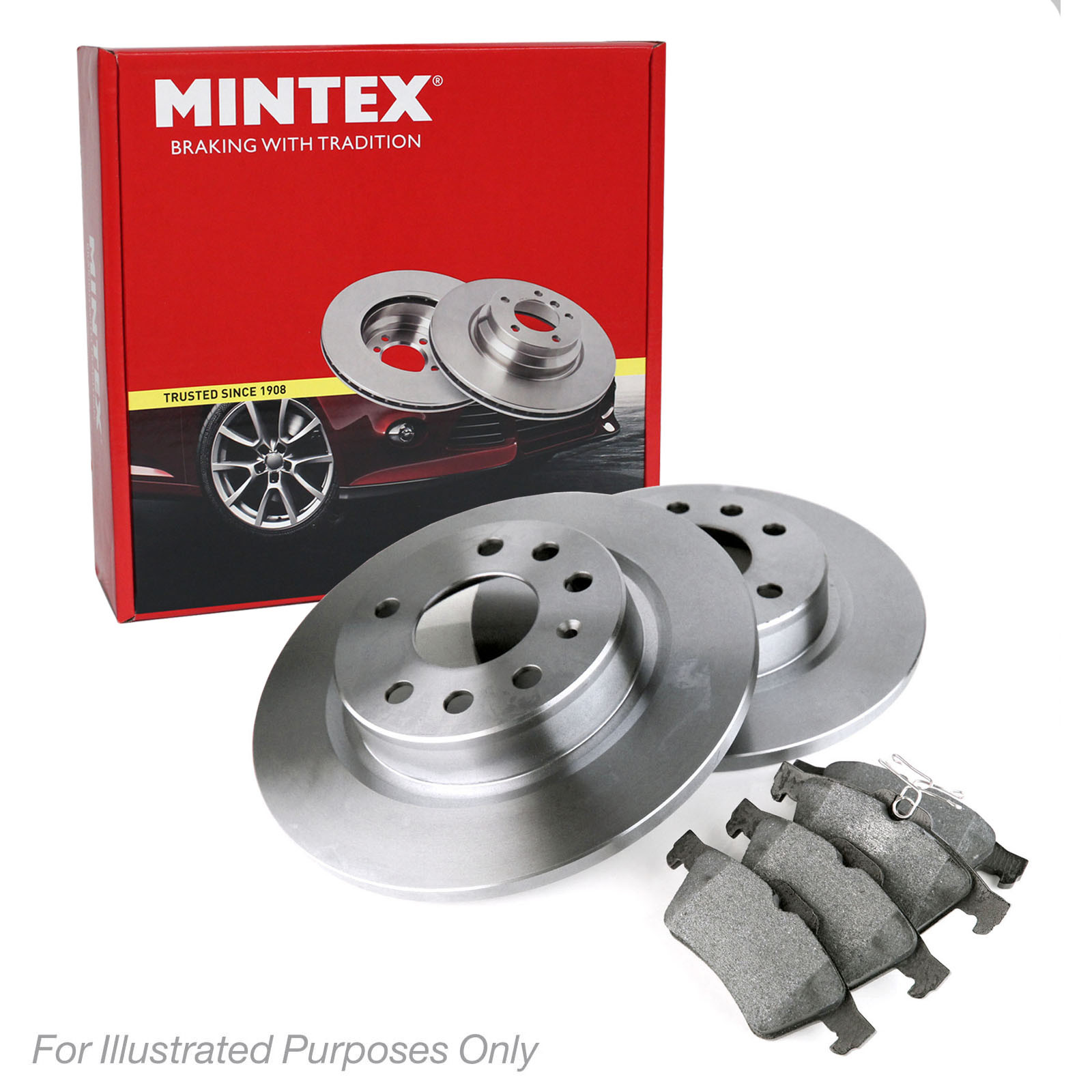 New MG MG ZS 2.0 TD Saloon Genuine Mintex Front Brake Disc & Pad Set eBay