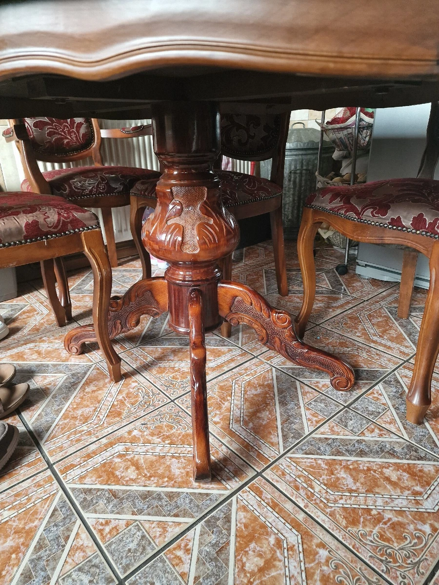 italian dining table and chairs used