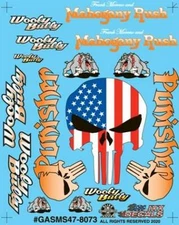 Slixx 8073 Gasser Mini Sheet #47 1/24 1/25 waterslide decal