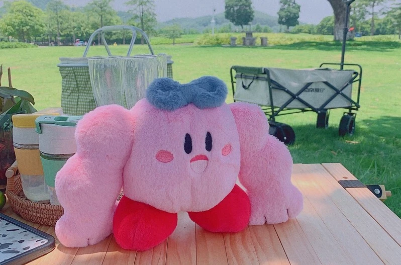 Kirby with sale knife plush