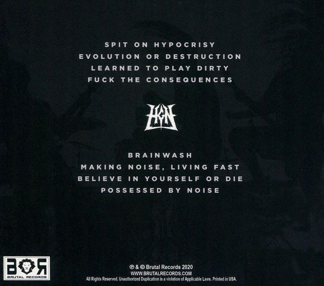 HELLGARDEN MAKING NOISE, LIVING FAST NEW CD