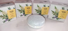 4 Bath Bombs~Sprig by Kohler~SHIELD - Strong and Centering - Tea Tree & Rosemary