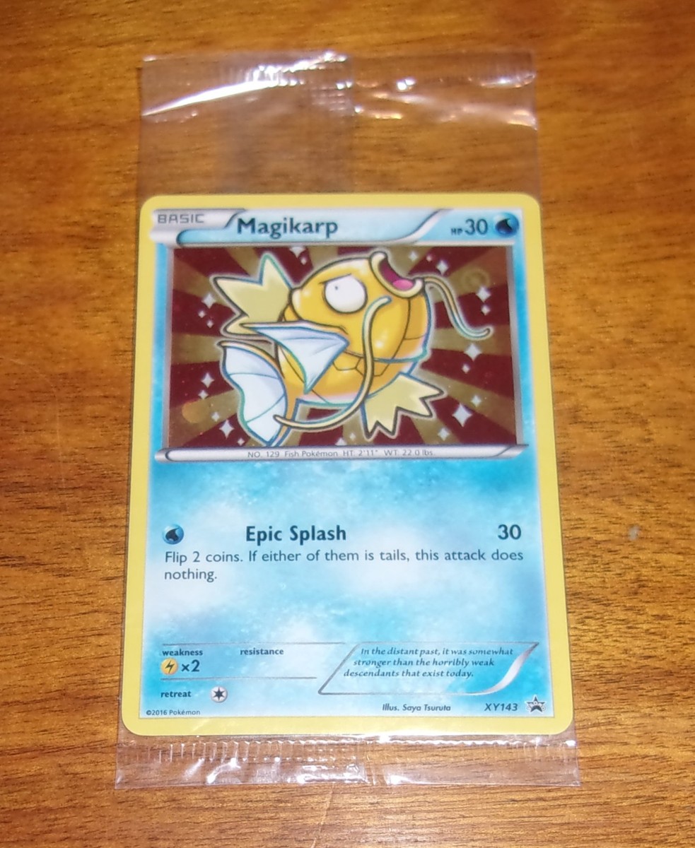 2016 Pokemon Magikarp Promo XY 143 - Sealed - Target Exclusive | eBay