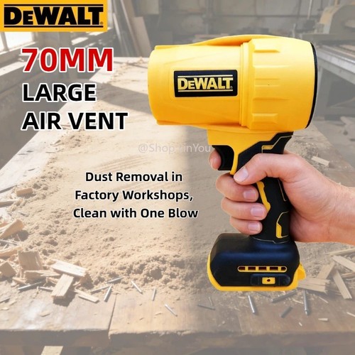 DEWALT Soffiatore Aria Senza Fili 20V | Ventilatore Turbo Portatile Brushless, Strumento Ricaricabile - Foto 7 di 7