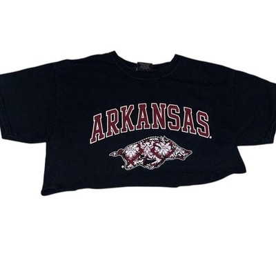 Arkansas Razorbacks crop tshirt