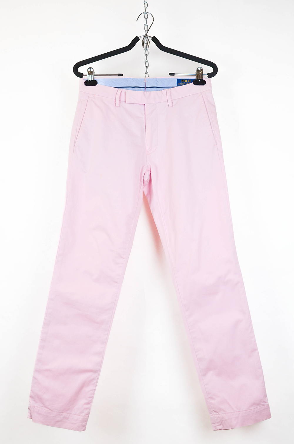 Polo Ralph Lauren Men’s Slim Fit Chino Pants – Pink Cotton Stretch – Size 28/30
